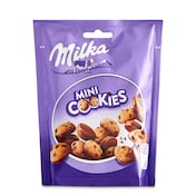 Galletas con pepitas de chocolate con leche Milka bolsa 110 g