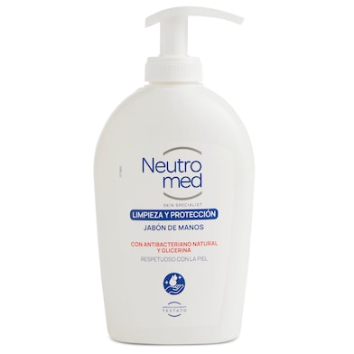 Jabón de manos líquido antibacteriano Neutromed bote 300 ml-0