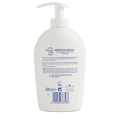 Jabón de manos líquido antibacteriano Neutromed bote 300 ml-1 Jabón de manos líquido antibacteriano Neutromed bote 300 ml-1