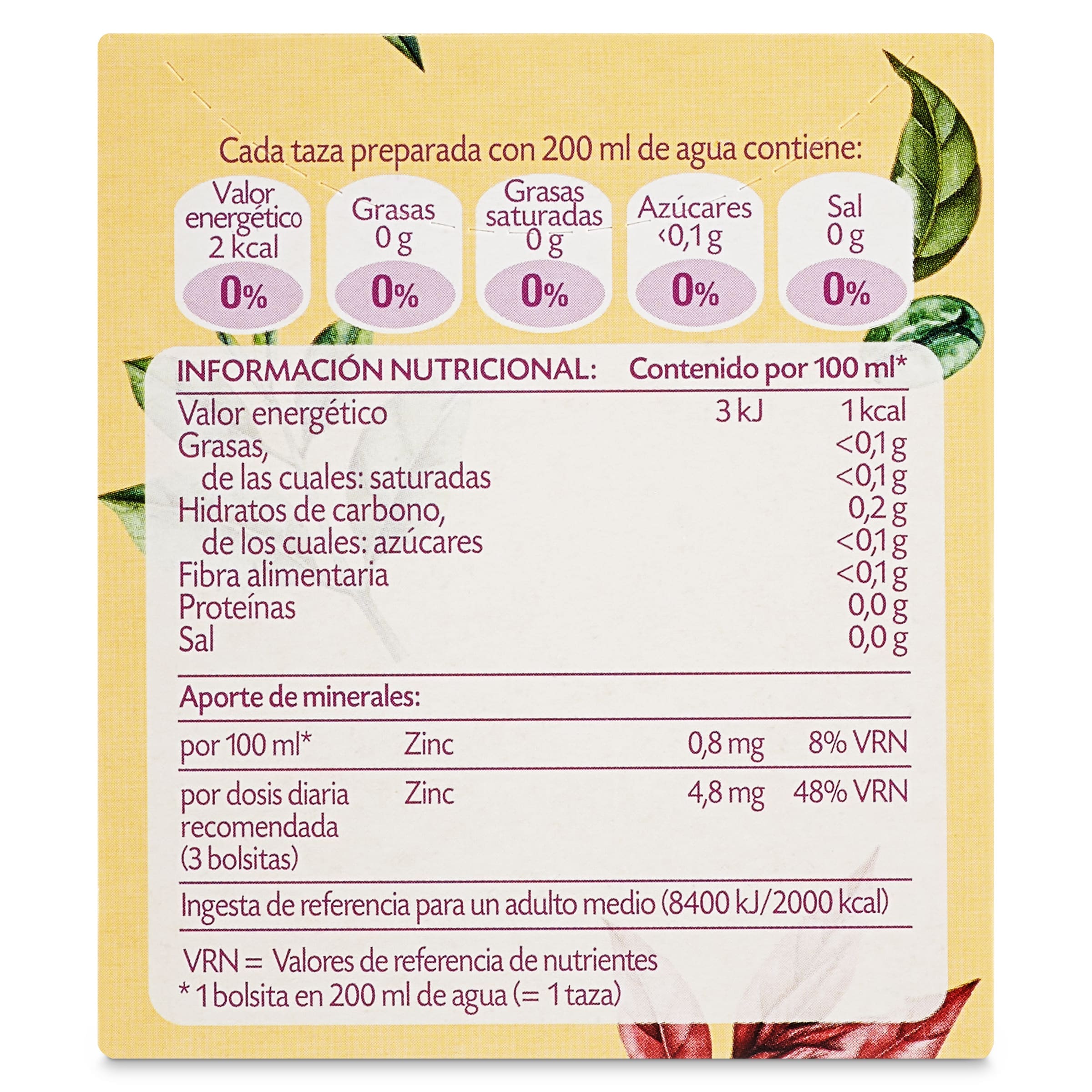 Infusión quema grasa Pompadour 20 unidades
