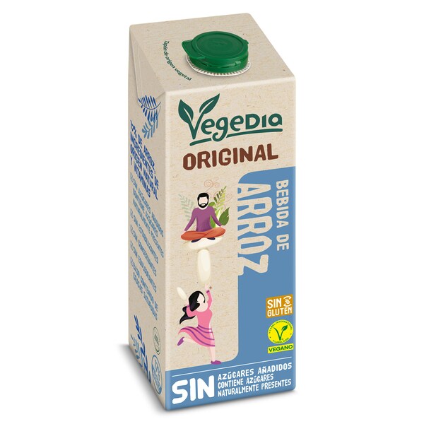 Bebida de Arroz Vegedia Envase 1 Lt.