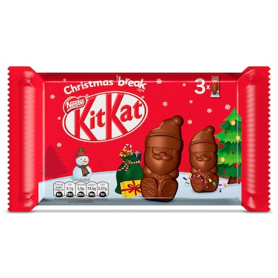 Chocolatinas santa Kit Kat bolsa 87 g-0