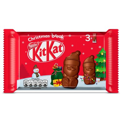 Chocolatinas santa Kit Kat bolsa 87 g-0 Chocolatinas santa Kit Kat bolsa 87 g-0