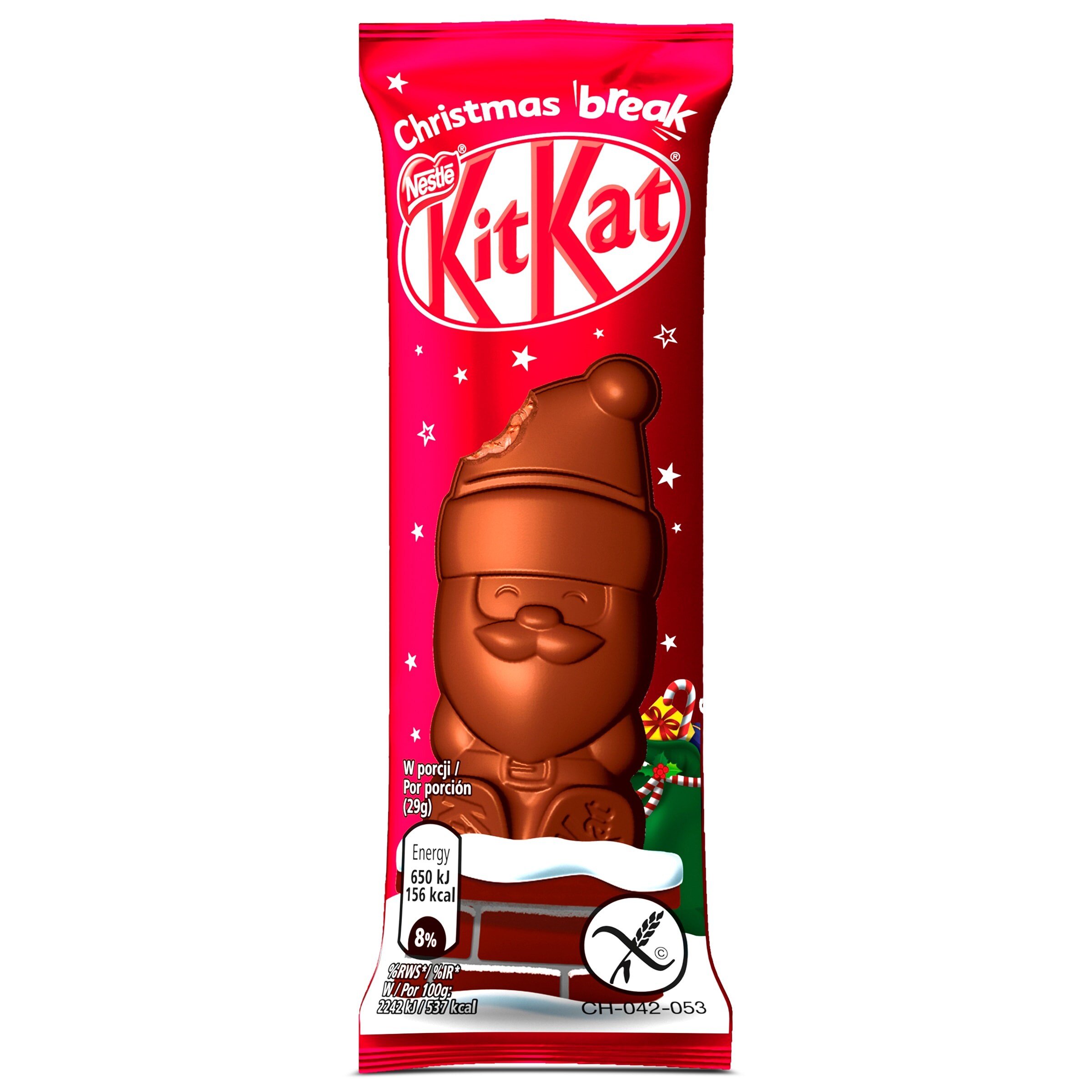 Chocolatina santa Kit Kat bolsa 29 g