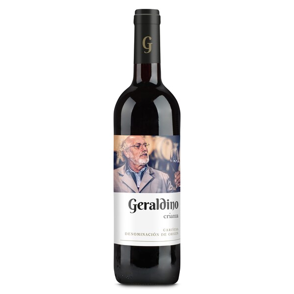 Vino Tinto Crianza DO Cariñena Geraldino Botella 75 Cl.