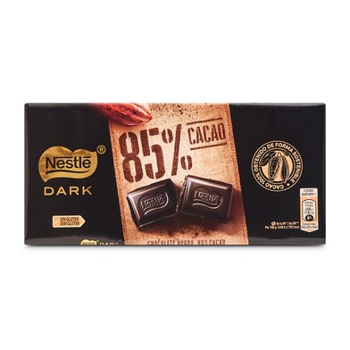 Chocolate negro 85% cacao Nestlé Dark 120 g-0