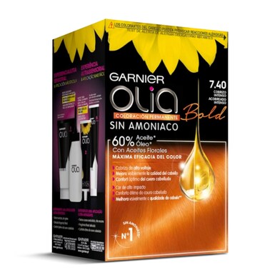 Tinte cobrizo intenso nº7.4 Olia caja 1 unidad-0 Tinte cobrizo intenso nº7.4 Olia caja 1 unidad-0