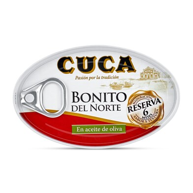 Bonito del norte en aceite de oliva Cuca frasco 82 g-1 Bonito del norte en aceite de oliva Cuca frasco 82 g-1