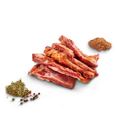 Costilla ibérica adobada envasada al vacío bolsa 600 g-0 Costilla ibérica adobada envasada al vacío bolsa 600 g-0