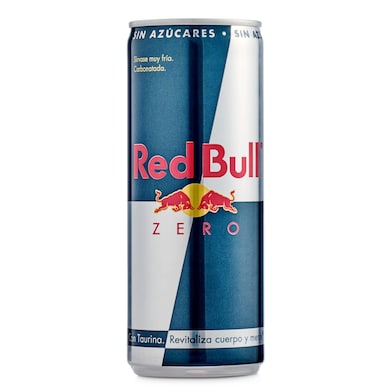 Bebida energética zero Red bull lata 250 ml-0