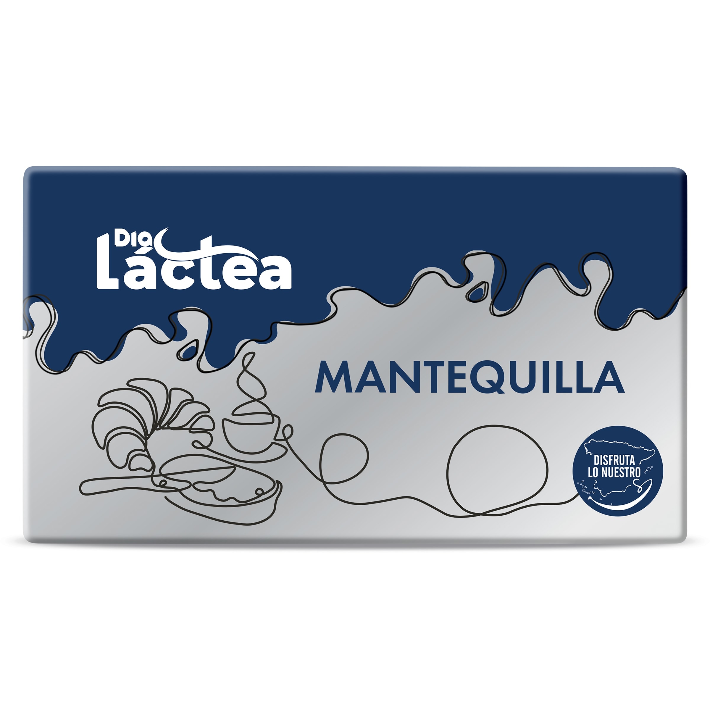 Mantequilla sin sal Dia Láctea 250 g