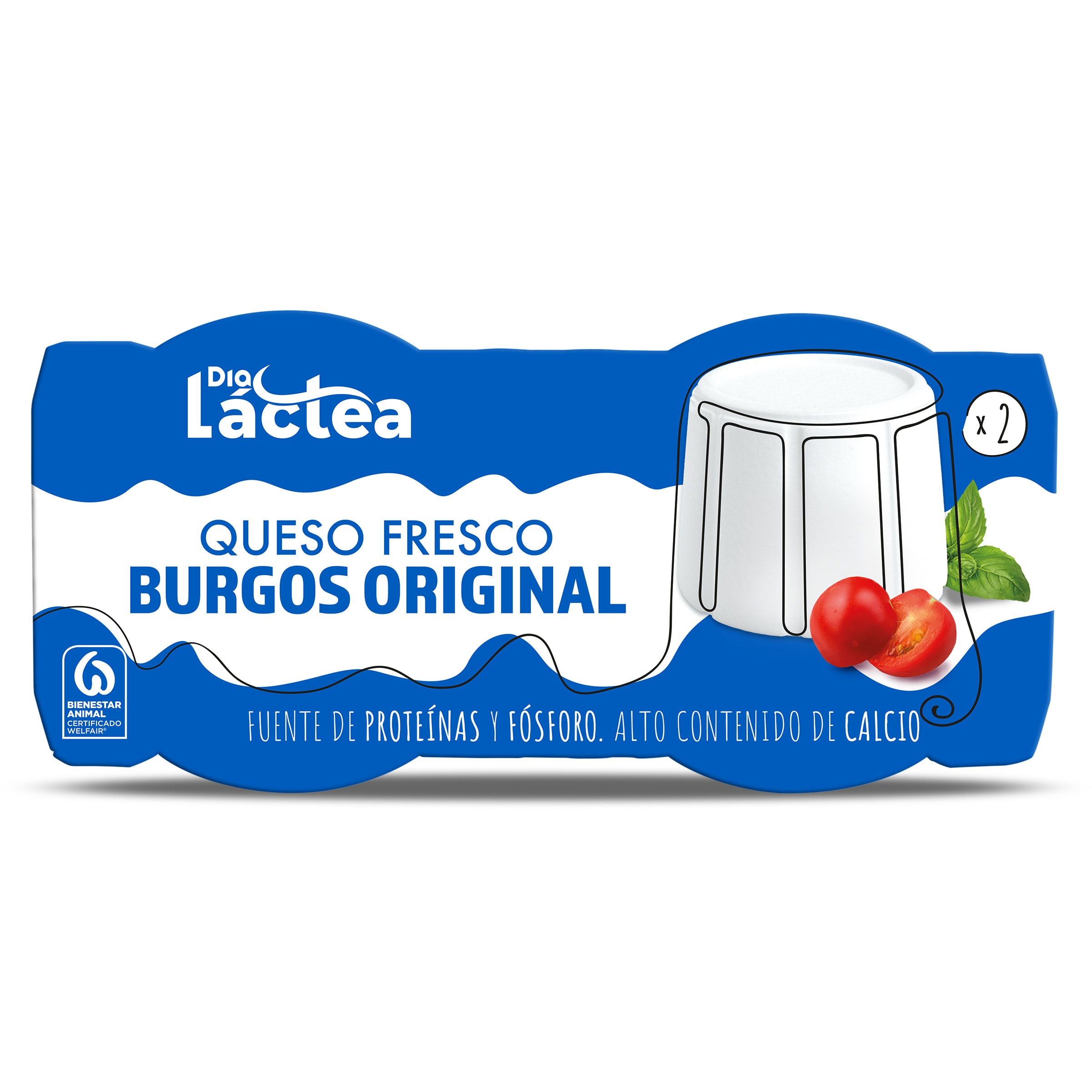 Queso fresco natural Dia Láctea 2 x 250 g