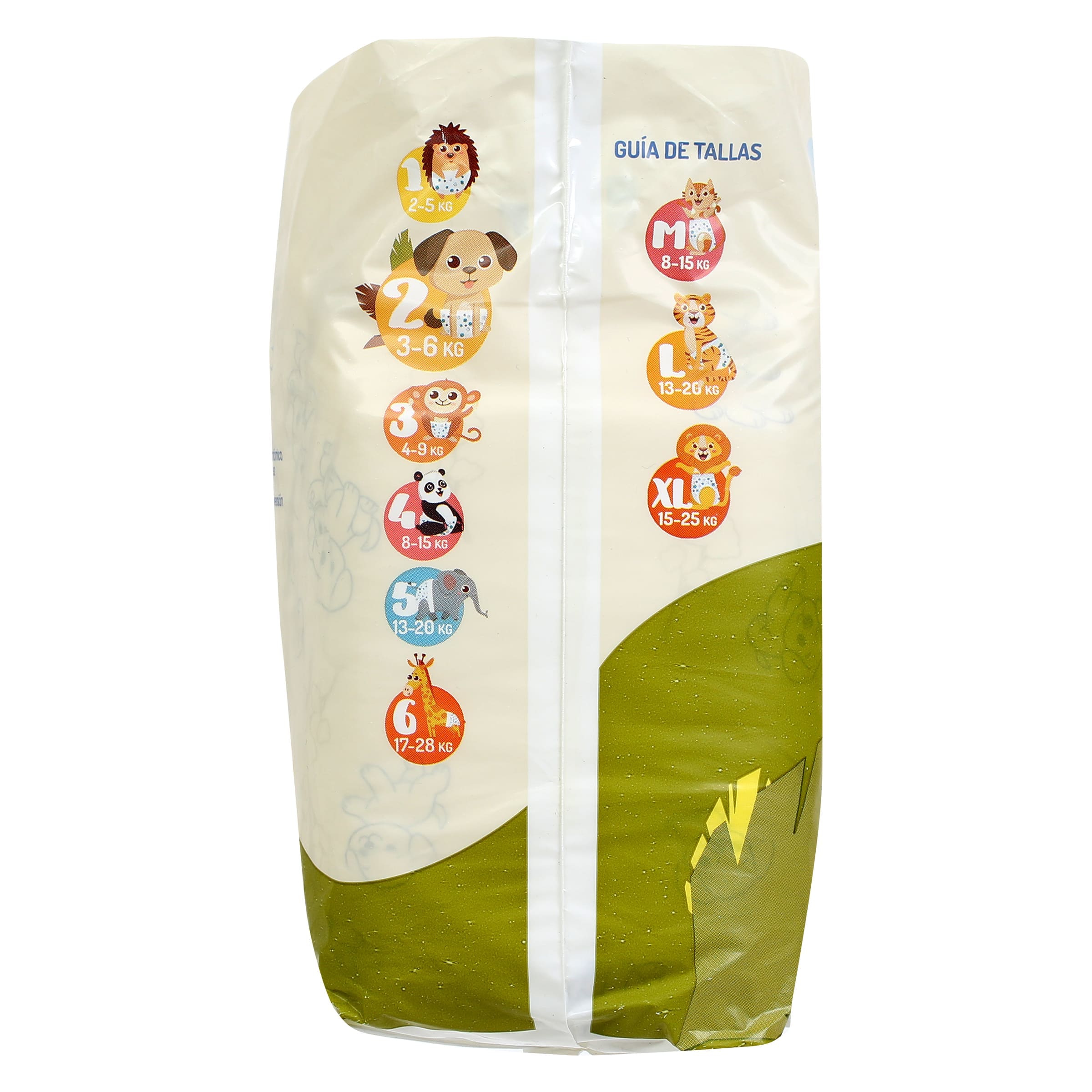 Pañales 3-6 kg talla 2 Dia Planeta Bebé 40 unidades