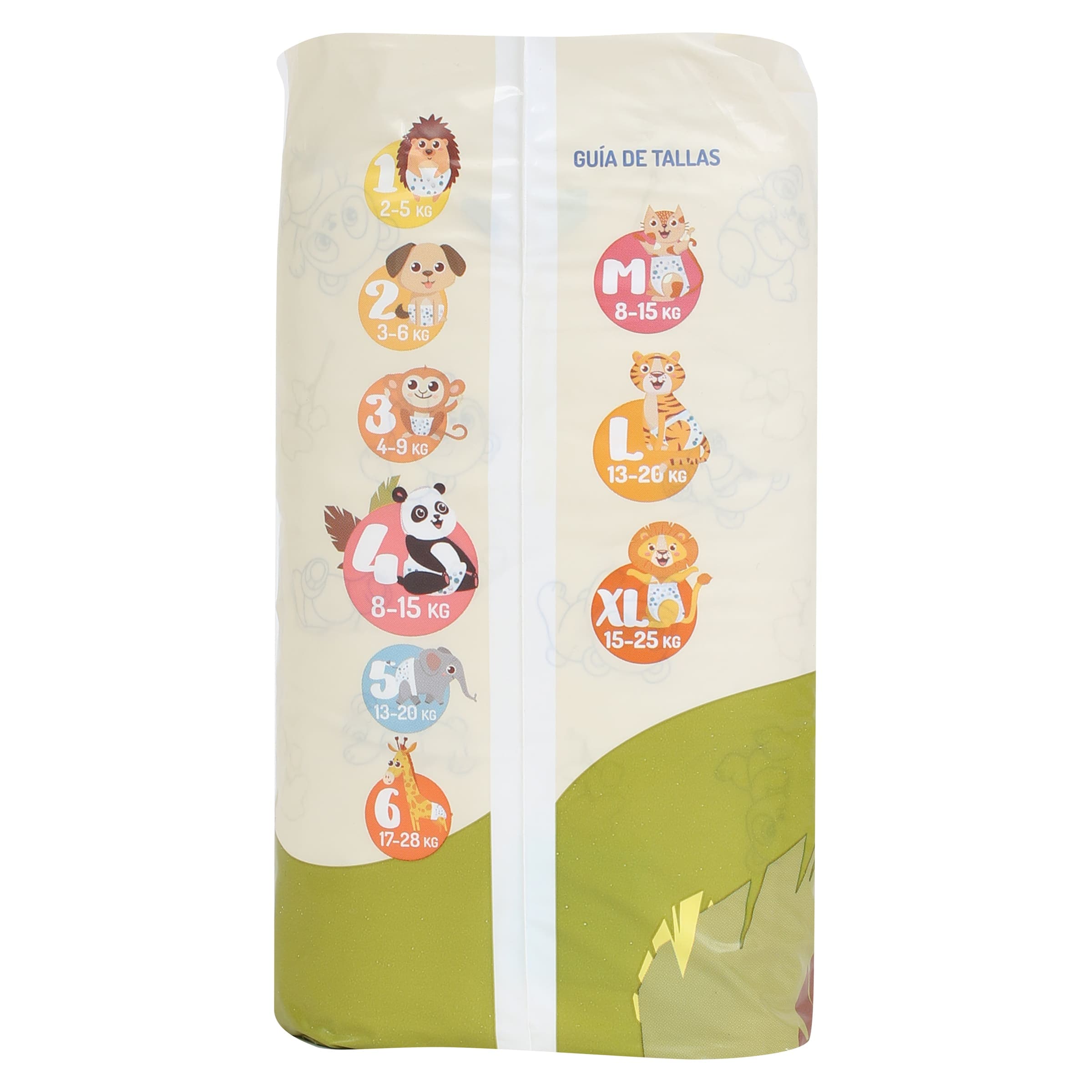 Pañales 8-15 kg talla 4 Dia Planeta Bebé 44 unidades