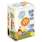 Pañales 15-25 kg talla XL Planeta Bebé de Dia bolsa 18 unidades