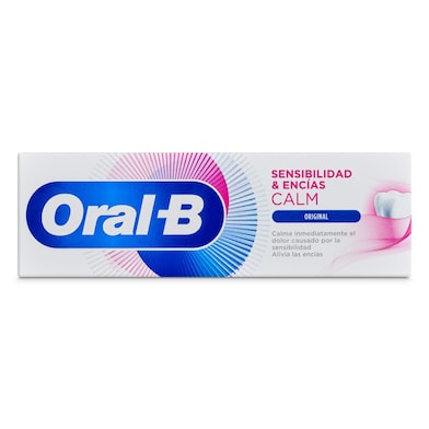 Pasta dentífrica sensibilidad y encías Oral-B tubo 75 ml-0