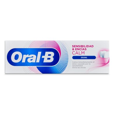 Pasta dentífrica sensibilidad y encías Oral-B tubo 75 ml-0