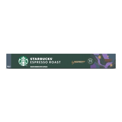 Café en cápsulas espresso roast Starbucks caja 10 unidades-1 Café en cápsulas espresso roast Starbucks caja 10 unidades-1