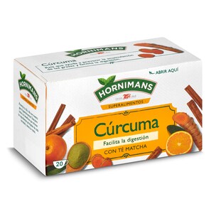 infusion de curcuma con te matcha 20 unidades