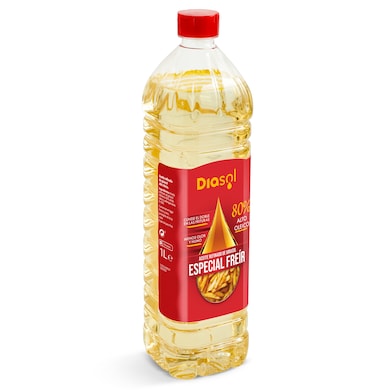 Aceite refinado de girasol especial para freír Diasol botella 1 l-0