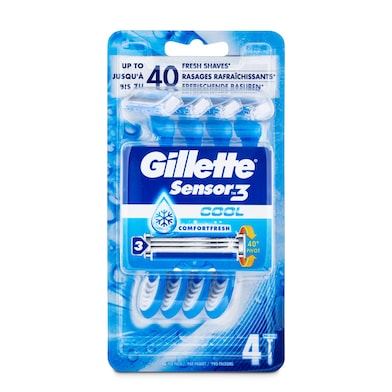 Maquinilla de afeitar desechable Gillette bolsa 4 unidades-0
