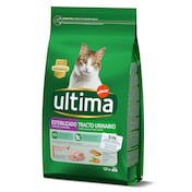 Alimento para gatos esterilizados y tracto urinario con pollo Ultima bolsa 1.5 Kg