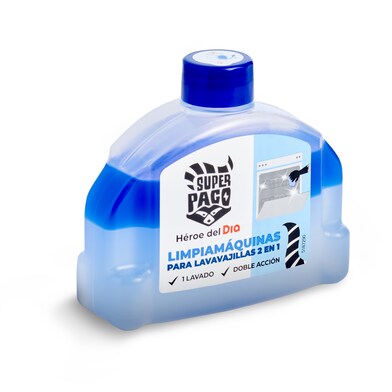 Limpiador para máquina lavavajillas bifásico Super Paco de Dia botella 250 ml-0 Limpiador para máquina lavavajillas bifásico Super Paco de Dia botella 250 ml-0