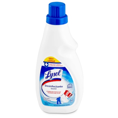 Aditivo desinfectante textil Lysol botella 720 ml-0