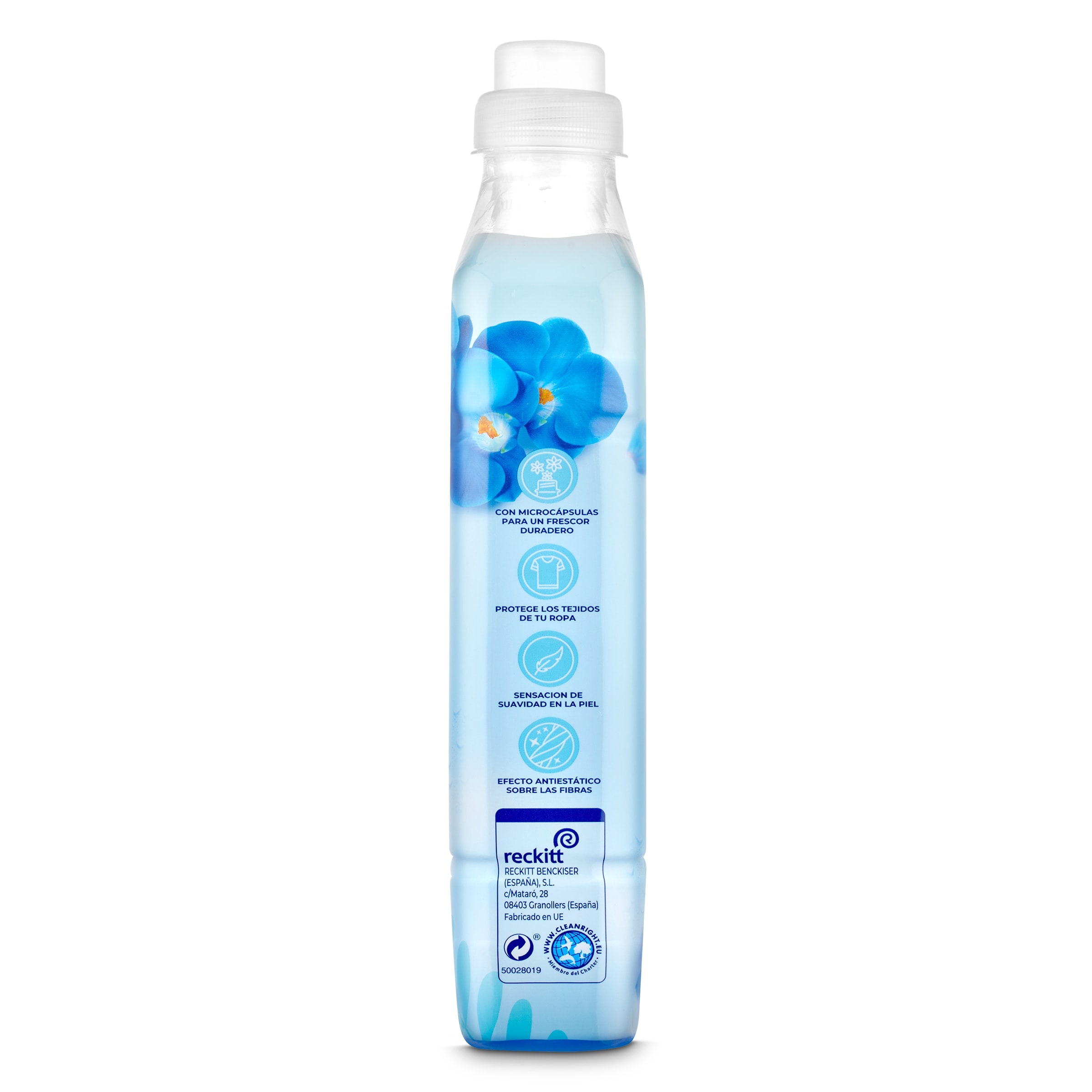 Suavizante azul Flor 63 lavados