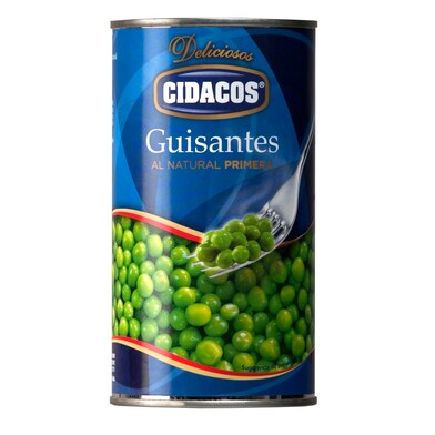 Guisantes al natural Cidacos lata 215 g-0