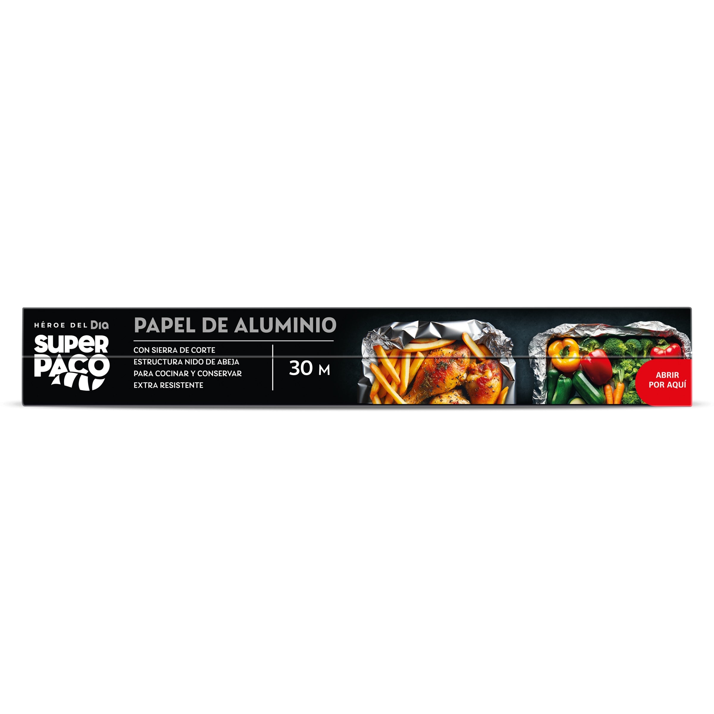 Papel de aluminio Dia Super Paco 30 m