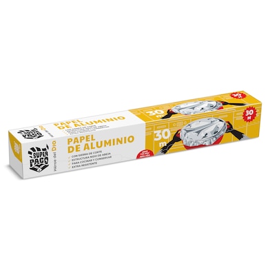 Papel de aluminio Super Paco de Dia caja 30 m-0