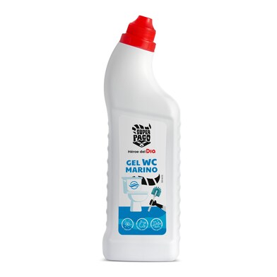 Gel limpiador wc azul marino Super Paco botella 1 l - Supermercados DIA