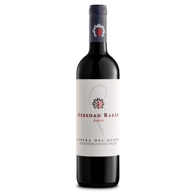 Vino tinto roble D.O. Ribera del Duero Heredad baran botella 75 cl-0