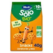 Snacks de zanahoria y maíz Hero bolsa 40 g