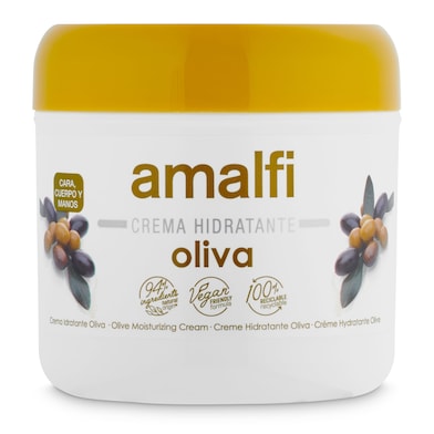 Crema corporal de oliva Amalfi bote 250 ml-0