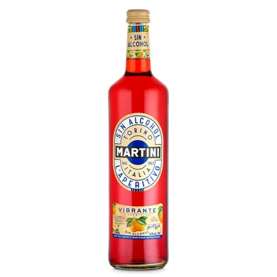 Vermouth rojo sin alcohol Martini botella 75 cl-0 Vermouth rojo sin alcohol Martini botella 75 cl-0