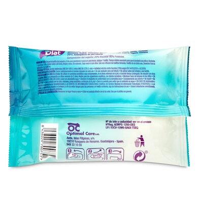 Toallitas higienizantes Diat bolsa 15 unidades-1 Toallitas higienizantes Diat bolsa 15 unidades-1