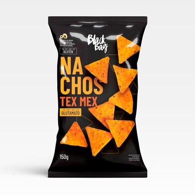 Nachos tex-mex Ibersnacks bolsa 150 g-0 Nachos tex-mex Ibersnacks bolsa 150 g-0