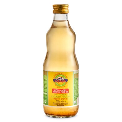 Vinagre de manzana ecológico Riojavina botella 500 ml-0