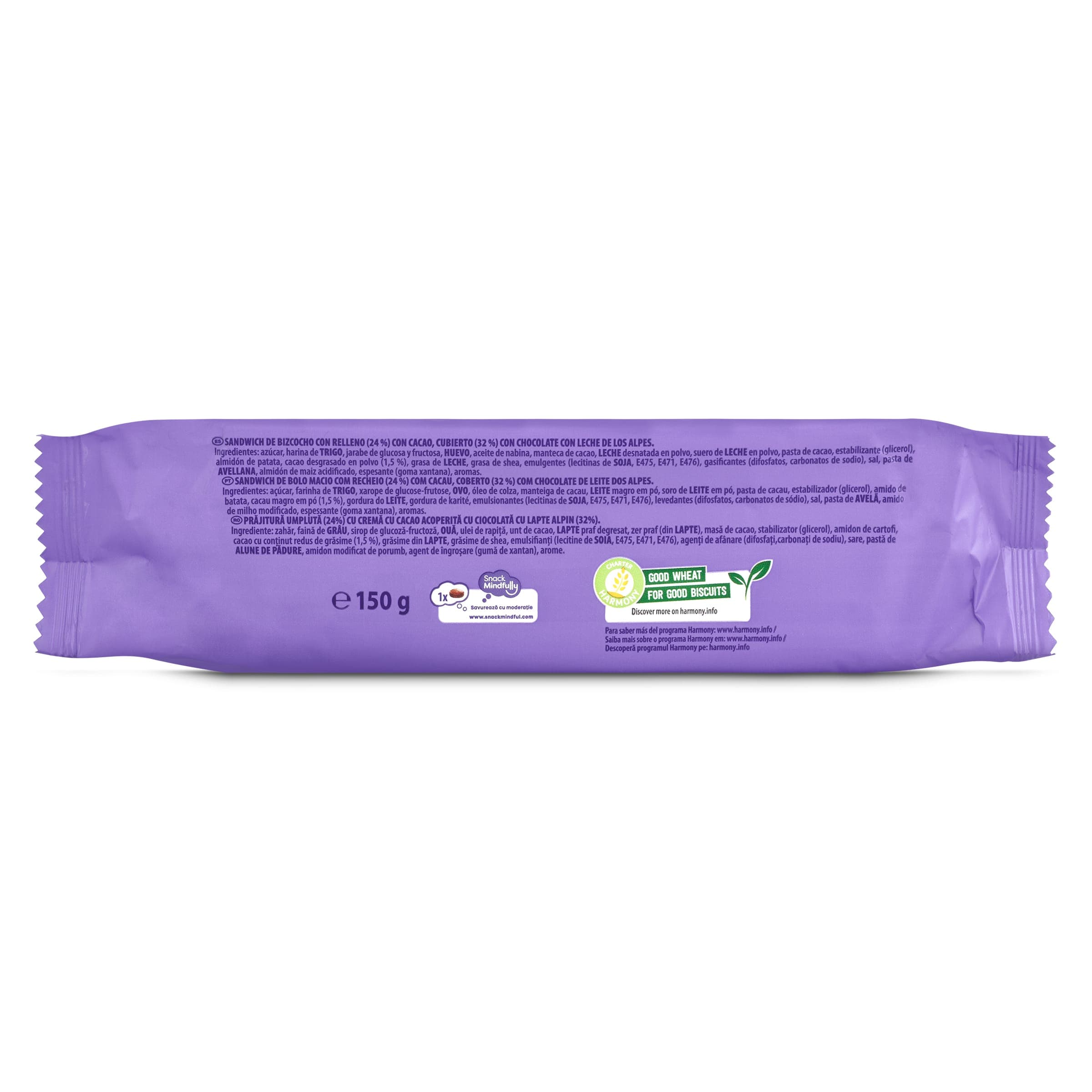 Pastelitos rellenos y recubiertos de chocolate choc & choc Milka 150 g