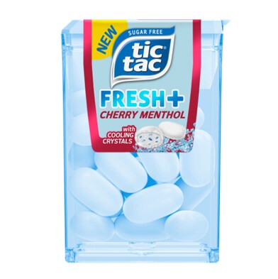Caramelos fresh cherry Tic tac caja 12 g-0 Caramelos fresh cherry Tic tac caja 12 g-0