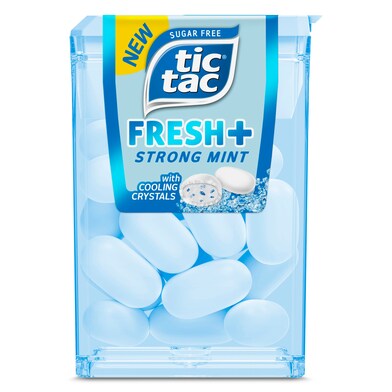 Caramelos fresh strong mint Tic tac caja 12 g-0 Caramelos fresh strong mint Tic tac caja 12 g-0