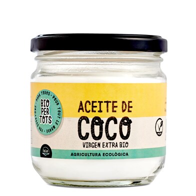 Aceite de coco virgen extra bio Bio para todos frasco 225 ml-0