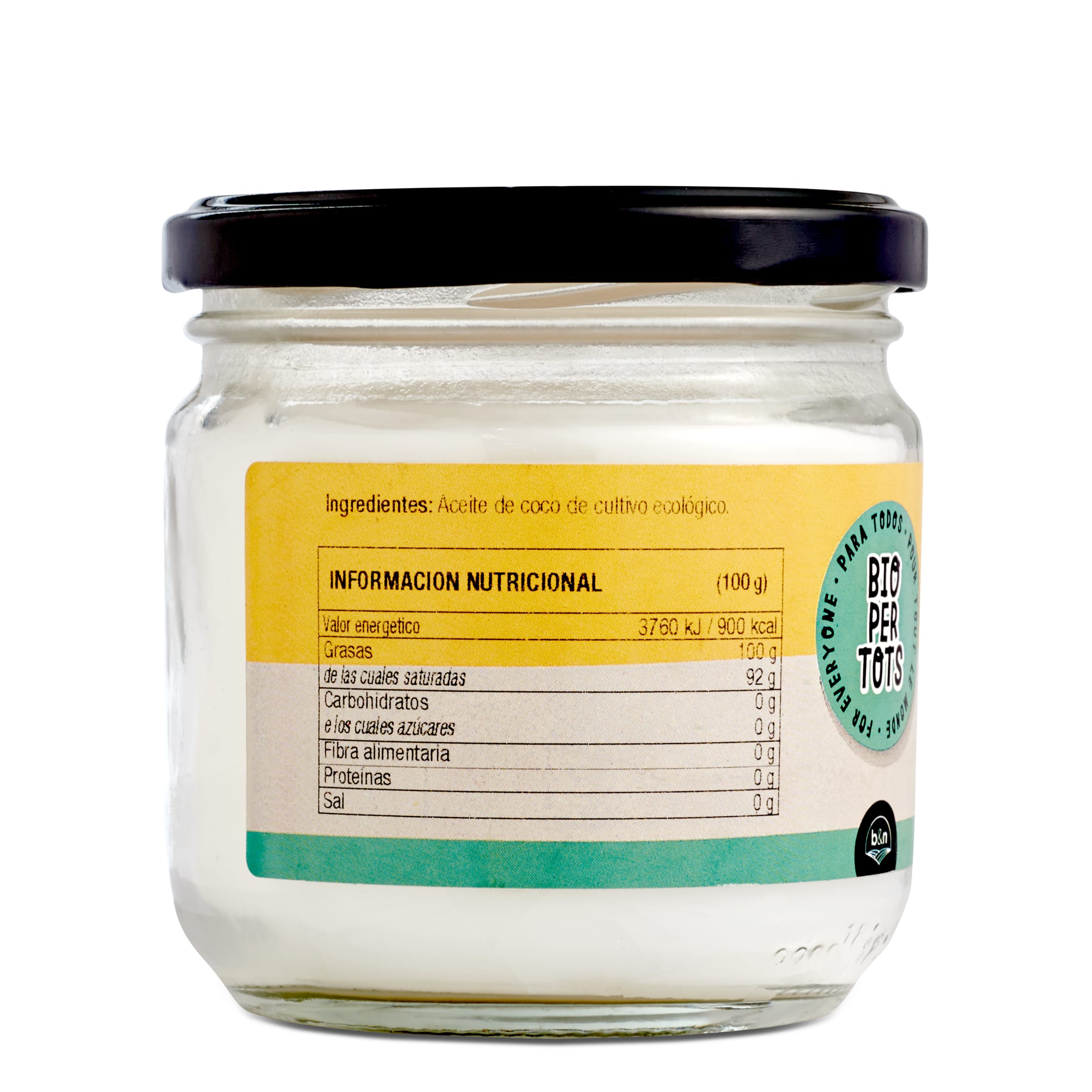 Aceite de coco Bio para todos 225 ml