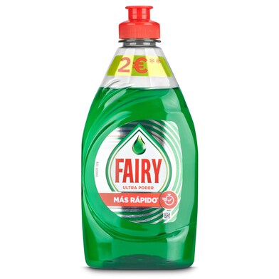 Lavavajillas mano concentrado ultra poder Fairy botella 325 ml-0 Lavavajillas mano concentrado ultra poder Fairy botella 325 ml-0