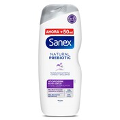 Gel de ducha natural prebiótico atopiderm Sanex botella 600 ml