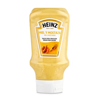Salsa de miel y mostaza Heinz bote 400 g-0
