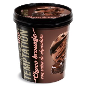 tarrina de choco brownie con salsa chocolate 350 g