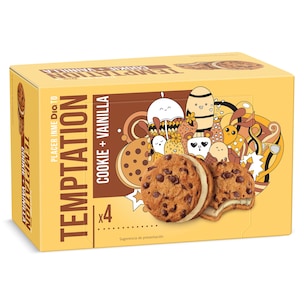 sandwich cookie y vainilla 4 x 60 g